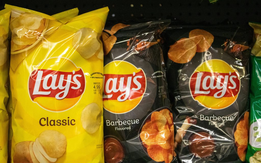 ポテトチップスの画像